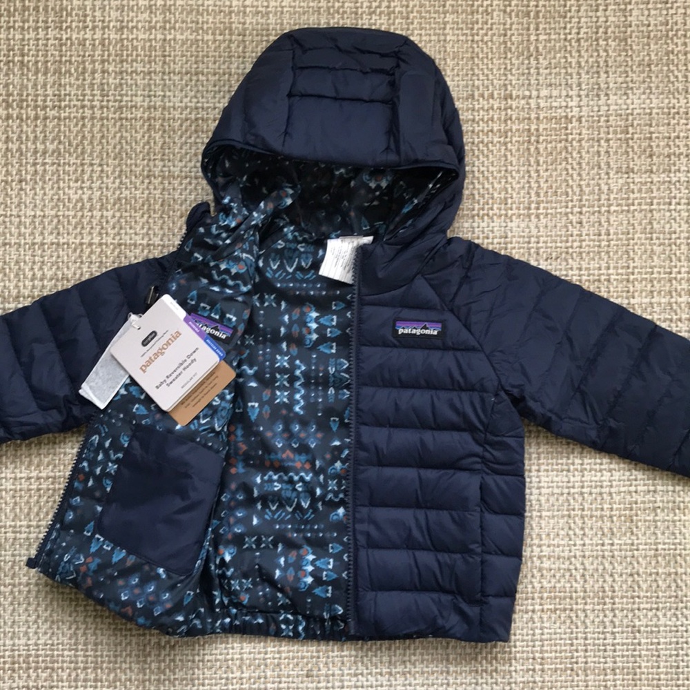 Patagonia Reversible Puffer (size 12-18m)